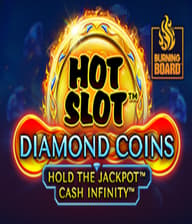 Hot Slot Diamond Coins Burning Board