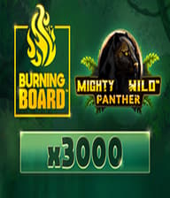 Mighty Wild Panther Burning Board