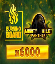 Mighty Wild Panther Gold Burning Board
